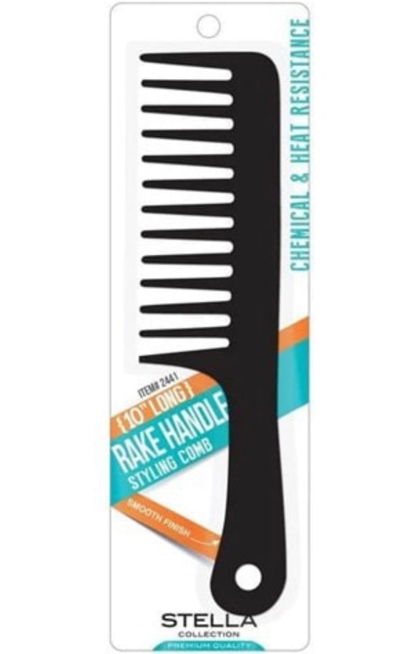 “10 Rake Handle Styling Comb