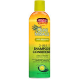 African Pride Olive Oil Miracle 2 in 1 Shampoo