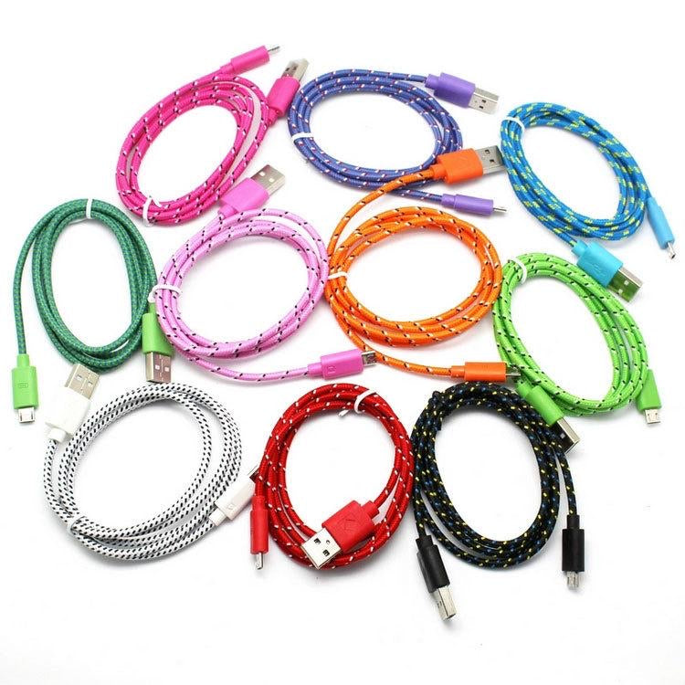 Fabric iPhone Charger Cable