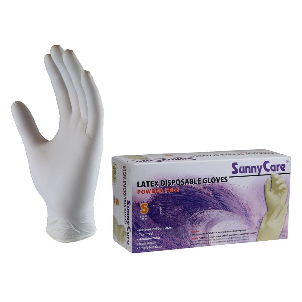 SunnyCare Latex Disposable Gloves